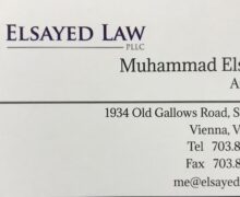 Muhammad Elsayed -Attorney – 703-884-2636